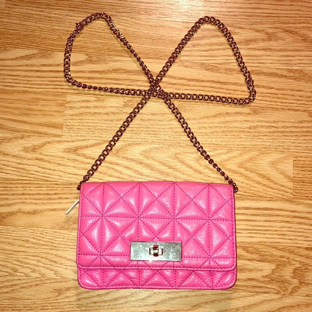 Kate Spade Crossbody Purse Bright Pink
